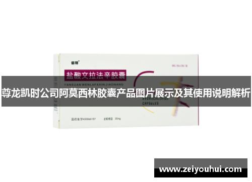尊龙凯时公司阿莫西林胶囊产品图片展示及其使用说明解析