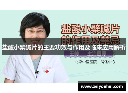 盐酸小檗碱片的主要功效与作用及临床应用解析